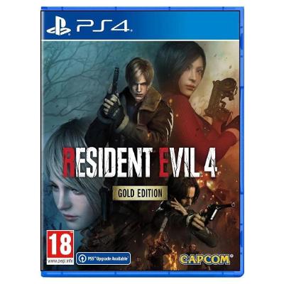 Jogo Resident Evil 4 Remake Gold Edition - PS4 Mídia Física Ação Aventura Edição de Ouro 2023 CAPCOM