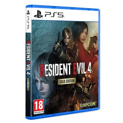 Jogo Sony Resident Evil 4 Golden Edition - PS5 Edição Gold Dourado