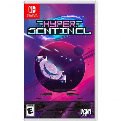 Jogo Físico para Console Nintendo Hyper Sentinel para Switch com Pixel Art Preto