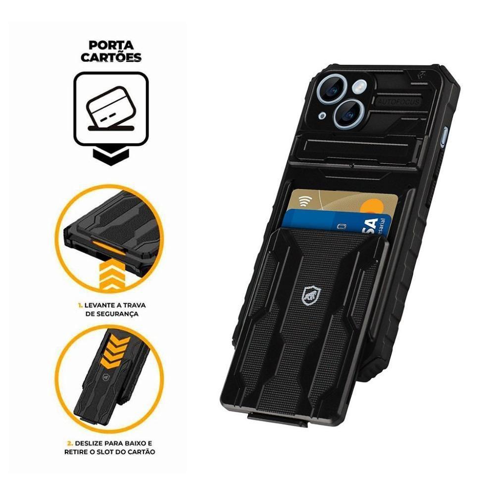 Capa Para Iphone 14 - Guardian - Gshield - 6