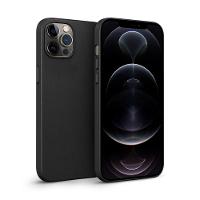 Capa Para Iphone 12 Pro Max - Couro Dual Preta - Gshield - 1