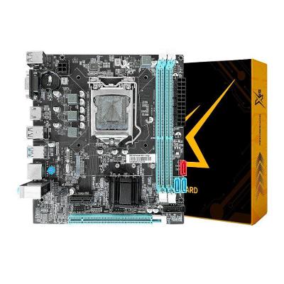 Placa Mãe PMBRX-B751155-1000 com DDR3 e Socket LGA1155 Preto BR-X