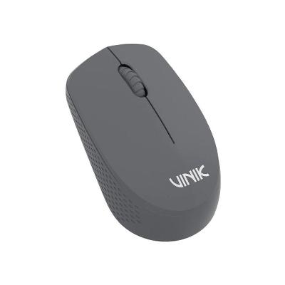 Mouse sem Fio Feather Vf110 com Sensor 1200 DPI e Design Leve Cinza Vinik