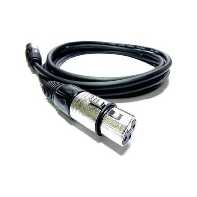 Cabo Cannon Macho X Fêmea 10m com Revestimento em PVC Preto NWT
