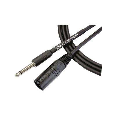 Cabo de Áudio Ninja E-20 com Conexão Segura 4,57 m Preto Santo Angelo