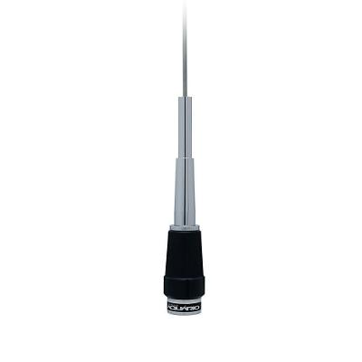 Antena Móvel Aquário M-400C 5-8 de Onda para Rádio VHF 110V Cinza