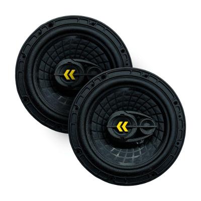 Alto Falante Triaxial Bravox Revo6 Som Automotivo 70W RMS Bivolt Preto