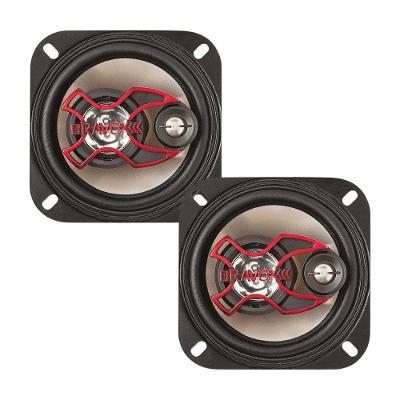 Alto-Falante Bravox B3X40X Triaxial Som Detalhado 40W RMS 4OHM Bivolt Preto