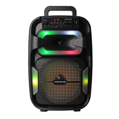 Caixa Amplificada Frahm CMF270 2 Canais TWS Bluetooth LED RGB Preto