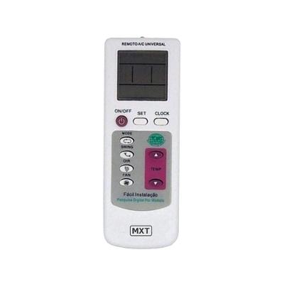 Controle Remoto Grupo MXT C01310 Ar Condicionado Bivolt Preto