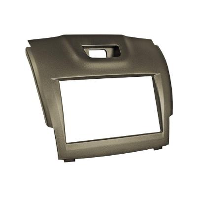 Contrafrente Plástica S10 2 Din Permak para Painel 2 DIN com Proteção e Instalação Rápida Permak