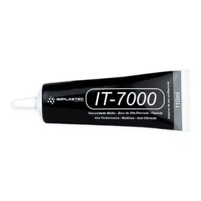 Cola para Celular Implastec IT 7000 para Telas Touch Vidro e Materiais Diversos 1 Unidade