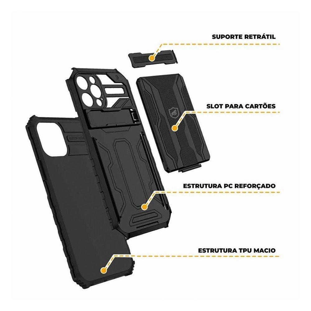 Capa Para Iphone 14 Pro - Guardian - Gshield - 2