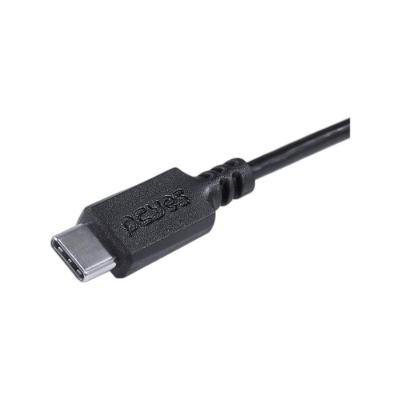 Cabo USB Tipo C para USB B 3.0 P3UCBP-1 com 5 Gbps e 5V 3A Preto Pcyes