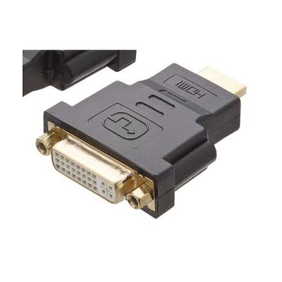 Adaptador ST-HDMI-DFM DVI Fêmea para HDMI Macho Conexao Digital Dourado NWT