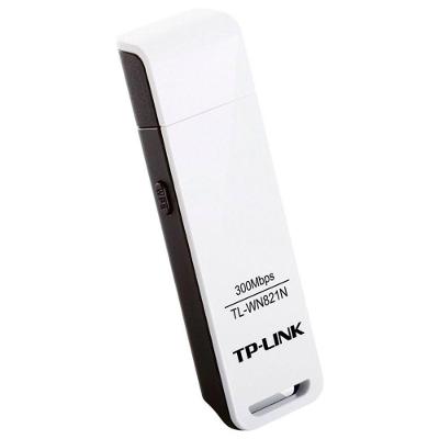 Adaptador USB Wireless TL-WN821N 300MBPS com MIMO e WPS Branco TP-Link