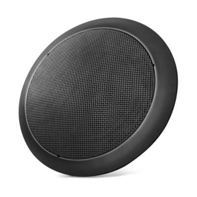Arandela Fiamon Redonda 6" Coaxial 50W RMS 8&Omega; para Conexao de Cabos Preto