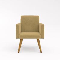 Kit Namoradeira 2 Lugares Reforçada + 2 Poltronas capuccino