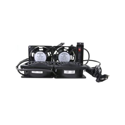 Kit Ventilador Universal Max Eletron 20W 4 Pás 1 Velocidade Preto Bivolt