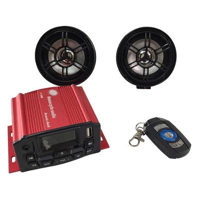 Alarme Caixa de Som para Moto SU-CAIXA MP3 Rádio FM Bluetooth AB Mídia