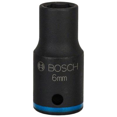 Soquete Impact Control M3,5 6mm com Zona de Torção Alongada Encaixe 1-4 Bivolt Bosch