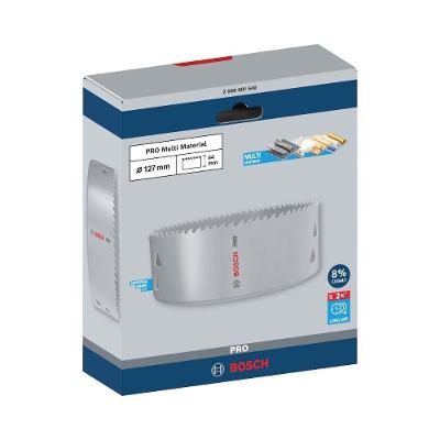 Serra Copo Serra Copo Bosch Pro Multi Material Cobalto 127MM com Geometria Vario para Cortes