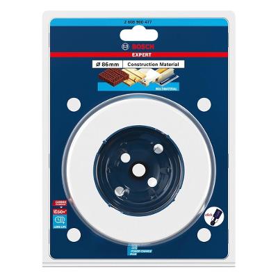 Serra Copo Expert Construction Material 86MM com Tecnologia Carbide Inox Bosch