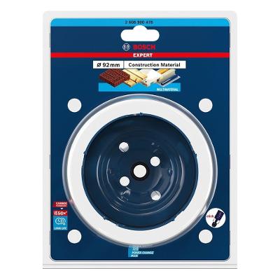 Serra Copo Expert Construction Material 92MM com Tecnologia Carbide e Ranhuras em Formato de Gota