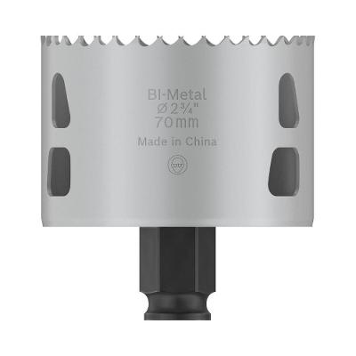 Serra Copo Pro Multi Material 70MM com Sistema Power Change Plus Bimetálico Bosch