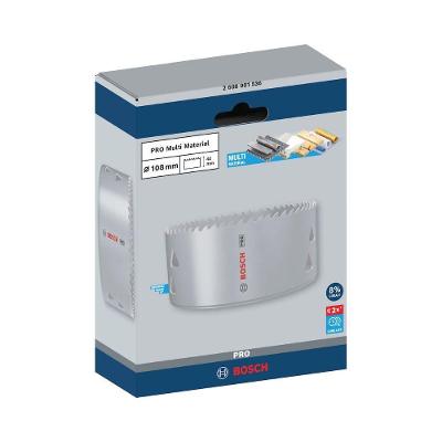 Serra Copo Pro Multi Material Cortes Rápidos e Precisos 108MM HSS Bimetal Bosch