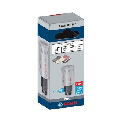 Serra Copo Pro Tile Power Change Plus 29MM com Revestimento de Diamante 29MM Bosch
