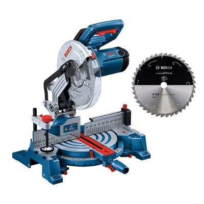 Serra Meia Esquadria Gcm 254 com Estrutura Robusta 110V e Disco para Madeira Bosch