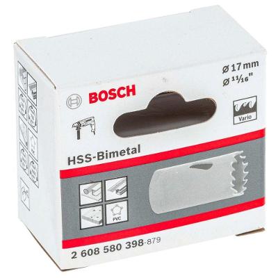 Serra Copo Bimetálica Eco 17MM 11-16 Cortes Precisos em Diversos Materiais Prata Bosch