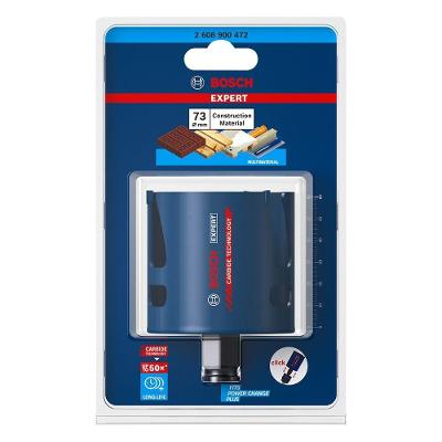 Serra Copo Expert Construction Material 73MM com Dentes em Metal Duro Bivolt Bosch