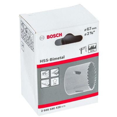 Serra Copo Eco 67MM Bimetal HSS para Cortes Precisos Bivolt Bosch