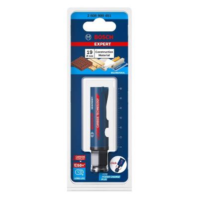 Serra Copo Expert Construction Material 19MM com Tecnologia Carbide e Power Change Bosch