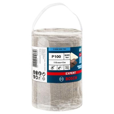 Rolo de Lixa Bosch Expert M480 115mmx5MT G100 com Malha Aberta Cinza