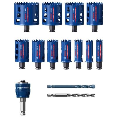 Serra Copo Expert Tough Material 11 Peças com Tecnologia TCT e Sistema Power Change Plus Bosch