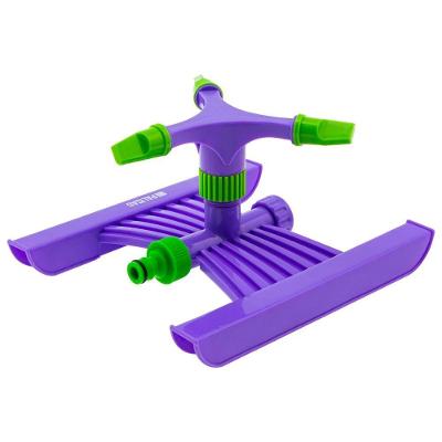 Irrigador Rotativo 654098 3 Jatos Alcance 15M Bivolt com Suporte Preto Palisad
