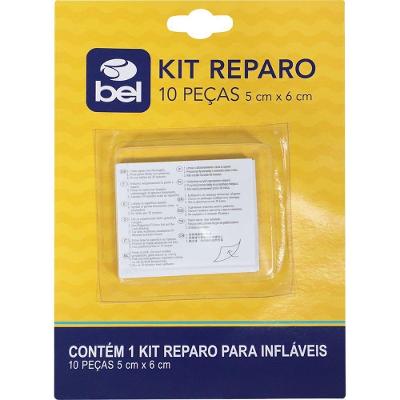 Kit de Reparo Kit Reparo 10 Peças Reparo Rápido 10 Adesivos Autocolantes Belfix
