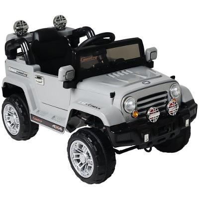 Jipe Elétrico Infantil 927608 Trilha com Controle Remoto Cinza Belfix