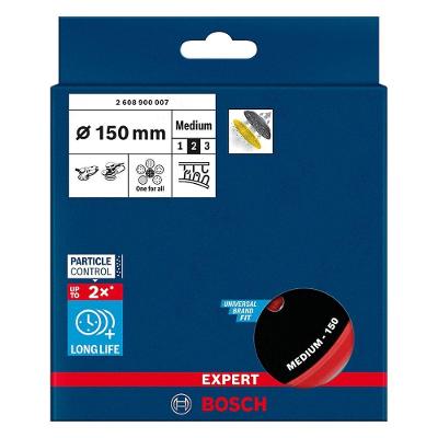 Prato Autoaderente para Lixadeira Expert 150mm com Encaixe Universal Bosch