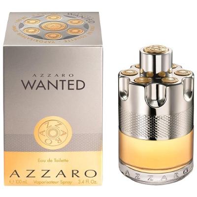 Perfume Wanted Azzaro Masculino Eau de Toilette Amadeirado 100ML