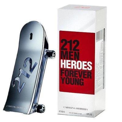 Perfume 212 Men Heroes Masculino Eau de Toilette 90ML Carolina Herrera