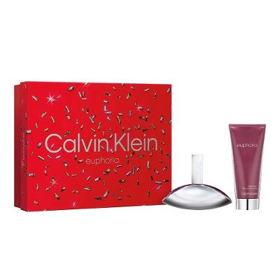 Kit Perfume Euphoria Feminino Eau de Parfum Floral Oriental 50ML Calvin Klein