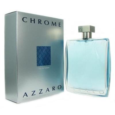 Perfume Chrome Azzaro Masculino Eau de Toilette Cítrico Aromático 200ML