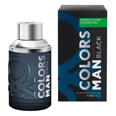 Perfume Colors Man Black Masculino Eau de Toilette 60ML Benetton