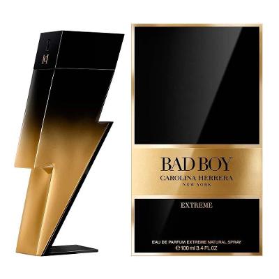 Perfume Bad Boy Extreme Masculino Eau de Parfum Ambarino 100ML Carolina Herrera