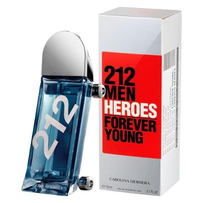 Perfume 212 Men Heroes Masculino Edt Amadeirada 150ML Carolina Herrera
