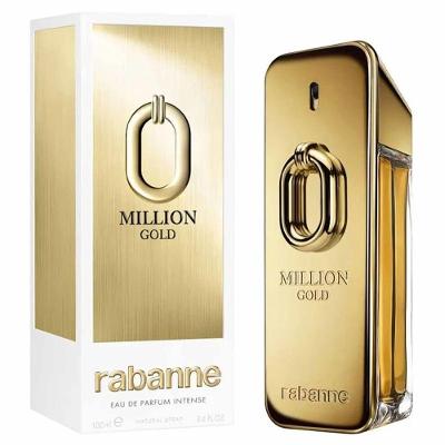 Perfume Million Gold Intense Masculino Eau de Parfum Amadeirado Especiarado 100ML